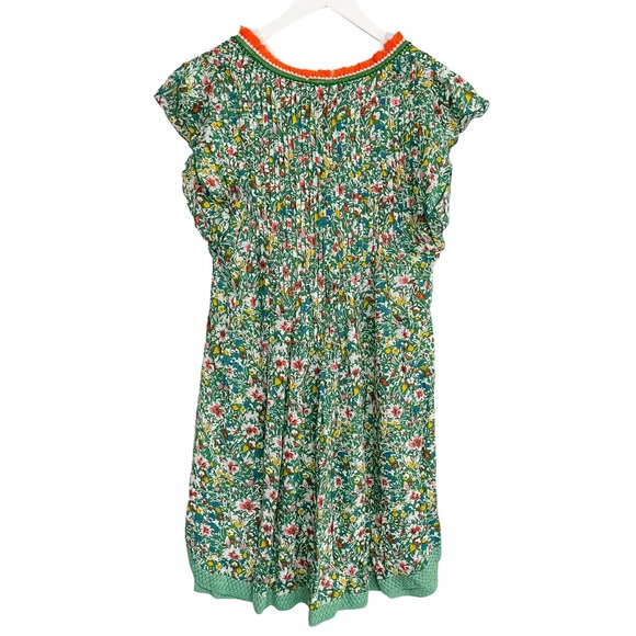 Poupette St Barth Sasha Mini Dress in Green Azalea - Picture 5 of 8